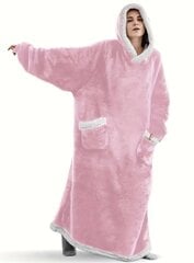 Одеяло с рукавами, розовое цена и информация | Покрывала, пледы | kaup24.ee