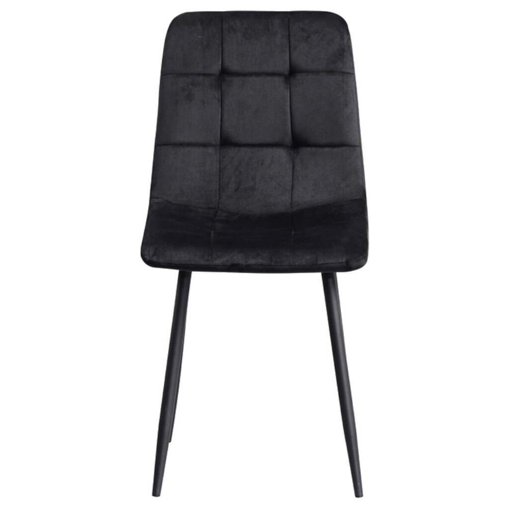 Polsterdatud tool, Kate, Viking, must цена и информация | Söögilaua toolid, köögitoolid | kaup24.ee