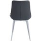 Polsterdatud tool, Alice, Viking, kunstnahk, hall hind ja info | Söögilaua toolid, köögitoolid | kaup24.ee