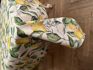 Laudlina Lemon Linen, Hortensias Home, 230x140 cm цена и информация | Скатерти, салфетки | kaup24.ee