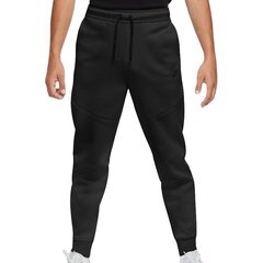 Nike meeste püksid Nsw Tech fliis Jogger M CU4495-010, mustad hind ja info | Meeste püksid | kaup24.ee