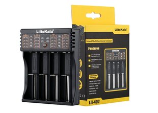 Зарядное устройство LiitoKala Lii-402 цена и информация | Зарядные устройства для элементов питания | kaup24.ee