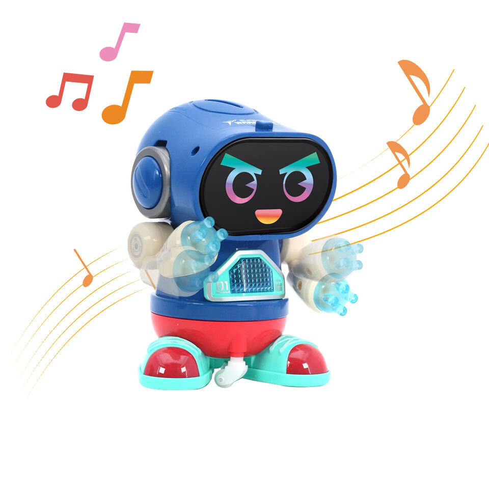 Tantsiv robot LED-valgustuse ja muusikaga Dancing Robot Rock hind ja info | Arendavad mänguasjad | kaup24.ee