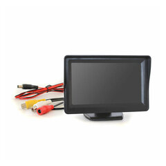 Monitor TFT M4.3 2ch RCA 4,3" 12V (TFT M4.3) hind ja info | Parkimisabi süsteemid | kaup24.ee