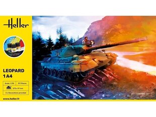 Подарочный набор Heller - LEOPARD 1A4, 1/35, 57126 цена и информация | Конструкторы и кубики | kaup24.ee