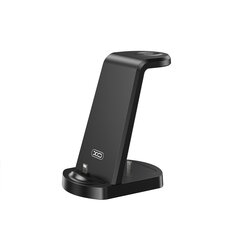 XO charging stand WX035 with Lightning connector 15W black 3in1 цена и информация | Зарядные устройства для телефонов | kaup24.ee