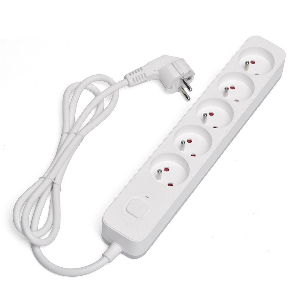 SAVIO Power strip 5 pistikupesa 3m valge LZ-09 цена и информация | Pikendusjuhtmed, kaablid | kaup24.ee