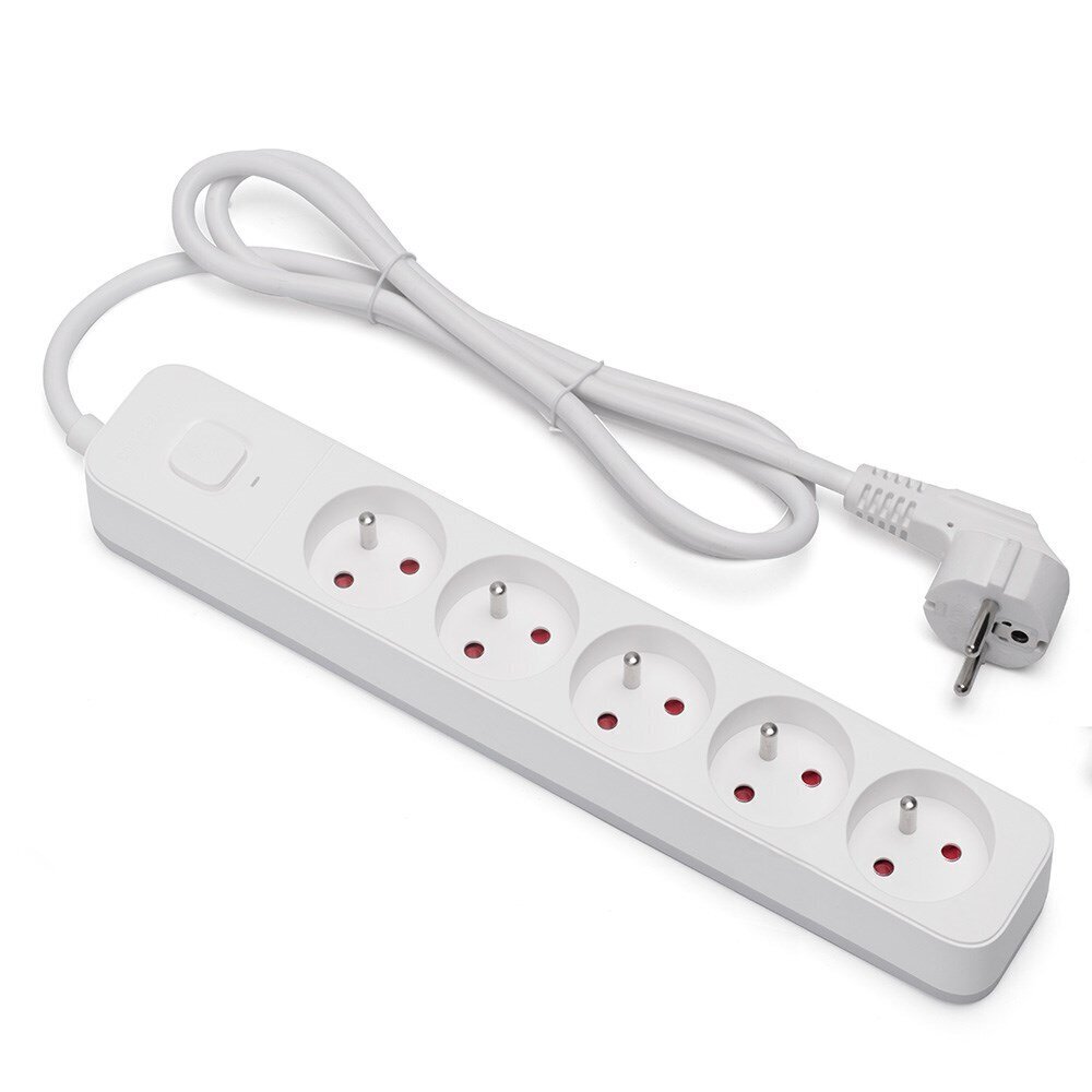 SAVIO Power strip 5 pistikupesa 3m valge LZ-09 цена и информация | Pikendusjuhtmed, kaablid | kaup24.ee