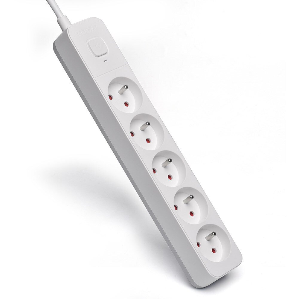 SAVIO Power strip 5 pistikupesa 3m valge LZ-09 цена и информация | Pikendusjuhtmed, kaablid | kaup24.ee