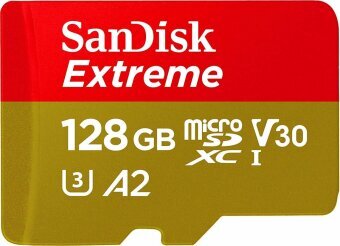 Sandisk Extreme 128GB MicroSD цена и информация | Fotoaparaatide mälukaardid | kaup24.ee