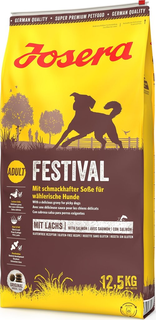 Josera Festival valivatele koertele, 12,5 kg цена и информация | Kuivtoit koertele | kaup24.ee