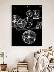 Seinadekoratsioon - lõuend Disco Ball, 20cmx30cm цена и информация | Картины, живопись | kaup24.ee