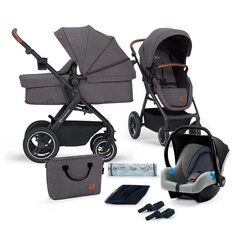 Товар с повреждением. Универсальная коляска Kinderkraft Btour 3in1, Dark Grey цена и информация | Товары с повреждениями | kaup24.ee