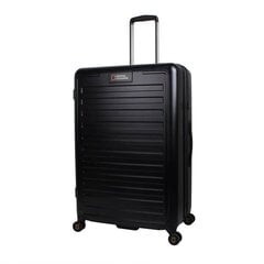 Чемодан National Geographic Cruise Large Suitcase, L, черный  цена и информация | Чемоданы, дорожные сумки | kaup24.ee