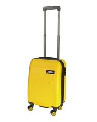 Чемодан для ручной клади чемодан National Geographic Aerodrome, желтый, 54x35x20 см цена и информация | Чемоданы, дорожные сумки | kaup24.ee