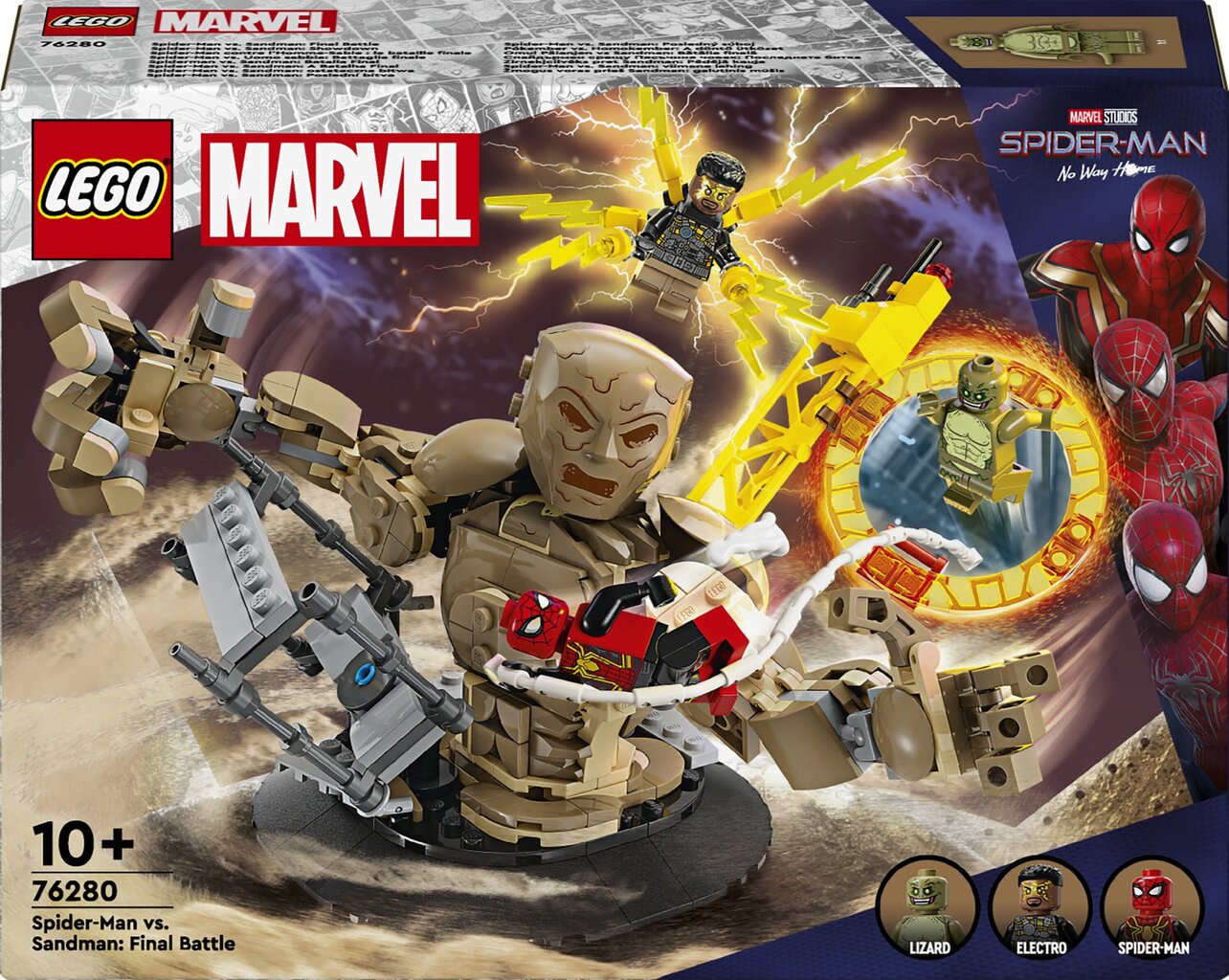 76280 Lego® Marvel Ämblikmees vs. Liivamees: viimane lahing цена и информация | Klotsid ja konstruktorid | kaup24.ee