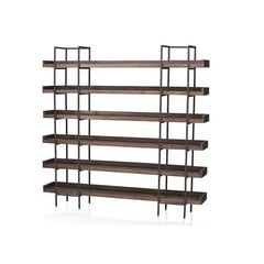 книжный магазин DKD Home Decor 100 x 39 x 180 cm Светло-коричневый Деревянный MDF цена и информация | Полки | kaup24.ee