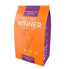 Winner väikestele kassipoegadele kanaga, 10 kg hind ja info | Kuivtoit kassidele | kaup24.ee