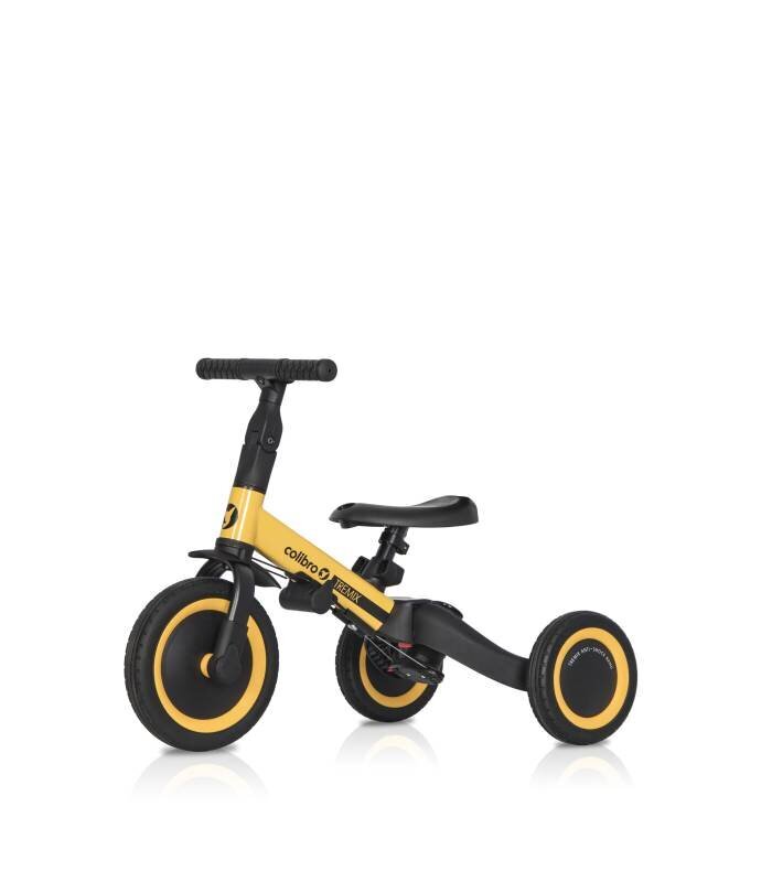 Kolmerattaline jalgratas - tasakaaluratas Colibro Tremix Up Banana, kollane цена и информация | Jooksurattad | kaup24.ee