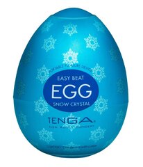 Ühekordne masturbaator Tenga Egg Snow Crystal hind ja info | Sekslelud, masturbaatorid | kaup24.ee