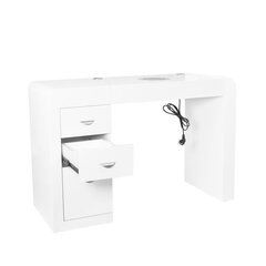 Косметический столик 312 белый правый цена и информация | Туалетные столики | kaup24.ee