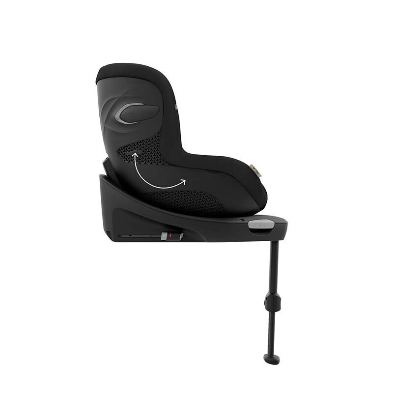 Cybex turvatool Sirona G i-Size Plus, 9-18 kg, Moon Black цена и информация | Turvatoolid | kaup24.ee