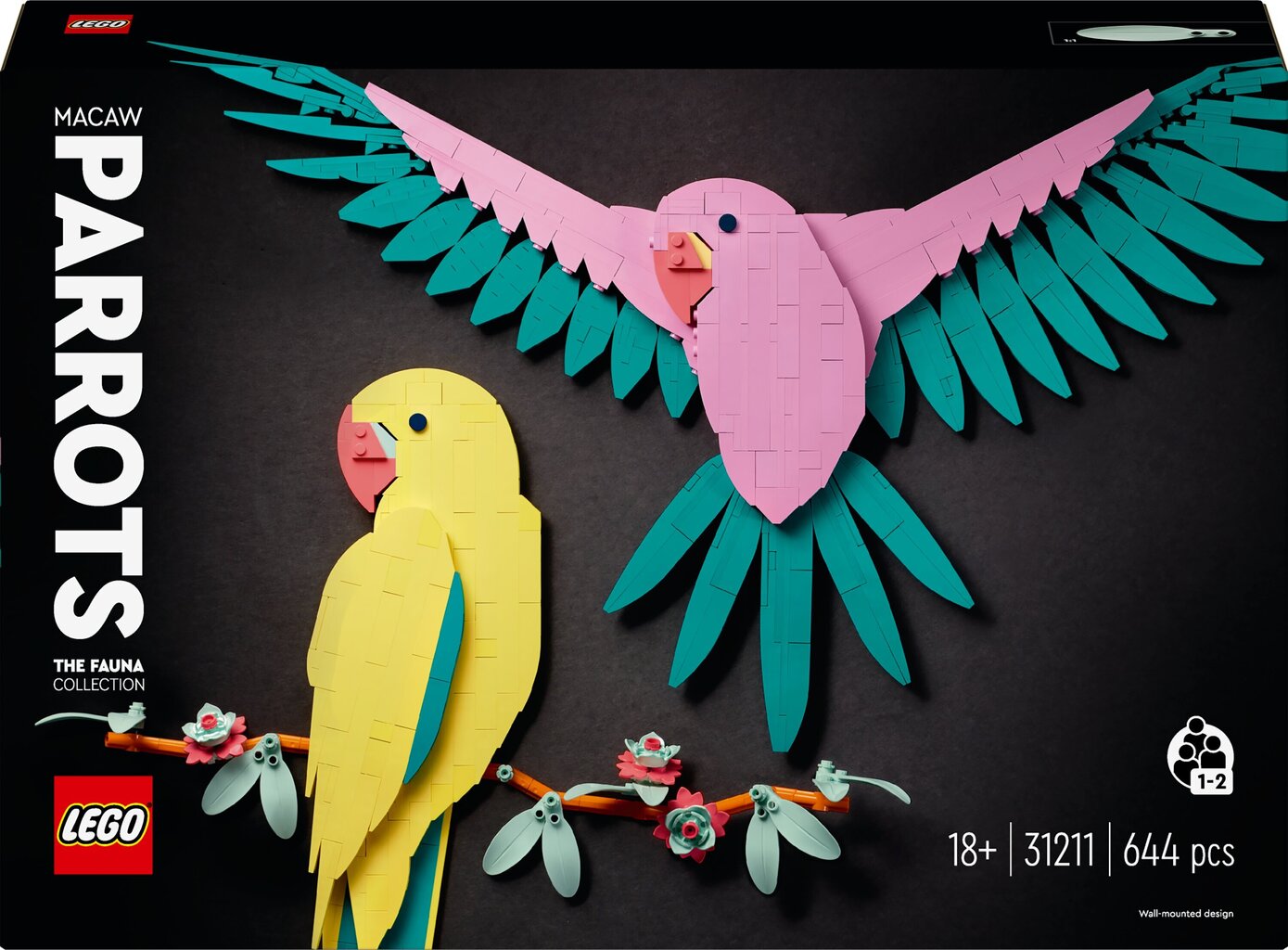 31211 Lego® Art Loomade kollektsioon – papagoid hind ja info | Klotsid ja konstruktorid | kaup24.ee