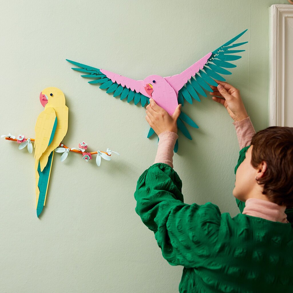 31211 Lego® Art Loomade kollektsioon – papagoid цена и информация | Klotsid ja konstruktorid | kaup24.ee