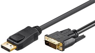 Goobay, DisplayPort - DVI-D, 1 m цена и информация | Кабели и провода | kaup24.ee