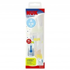 Pudel Nuk Night Teddy 1439, 6-18 kuud, 300 ml hind ja info | Lutipudelid ja aksessuaarid | kaup24.ee