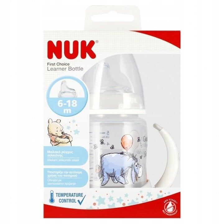 Pudel Nuk 8957, 6 kuud+, 150 ml hind ja info | Lutipudelid ja aksessuaarid | kaup24.ee