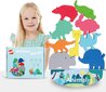 BLOT Montessori loomadega puidust mänguasjad, lastele vanuses 3-6 aastat цена и информация | Arendavad mänguasjad | kaup24.ee