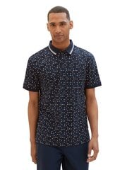 Мужская рубашка-поло Tom Tailor, темно-синий цвет цена и информация | Meeste T-särgid | kaup24.ee