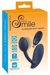 Aluspükste vibraator Sweet Smile, must hind ja info | Vibraatorid | kaup24.ee