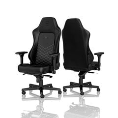 Рабочее кресло Noblechairs Hero, чёрное цена и информация | Офисные кресла | kaup24.ee