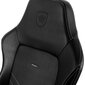 Ergonoomiline tool Noblechairs Hero, must hind ja info | Kontoritoolid | kaup24.ee