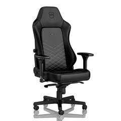 Рабочее кресло Noblechairs Hero, чёрное цена и информация | Офисные кресла | kaup24.ee