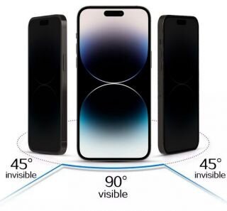 Privacy Glass - iPhone 15 Pro hind ja info | Ekraani kaitsekiled | kaup24.ee