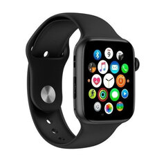 Умные часы W34 Android iOS, черные цена и информация | Смарт-часы (smartwatch) | kaup24.ee