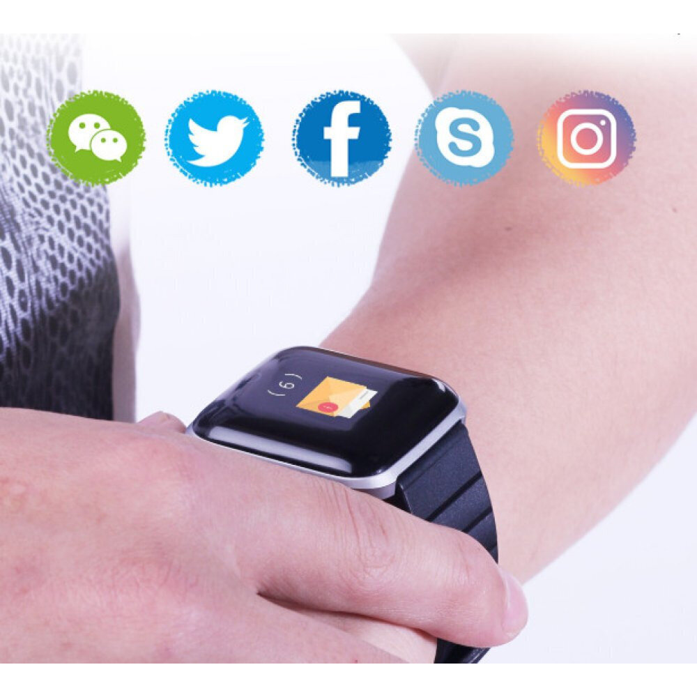 Generic ID116 Pro Black hind ja info | Nutikellad (smartwatch) | kaup24.ee