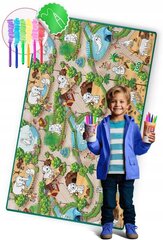 Värvimismatt lastele Ricokids, 120 x 90 x 0,3 cm цена и информация | Развивающие игрушки | kaup24.ee