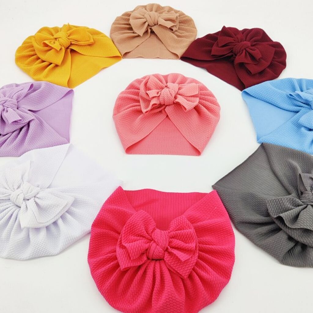 Baby Turban tüdrukule, hall HD-81768 hind ja info | Tüdrukute mütsid, sallid, kindad | kaup24.ee