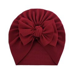 Baby Turban tüdrukule, burgundia HD-81769 цена и информация | Шапки, перчатки, шарфы для девочек | kaup24.ee