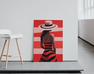 Картина Woman in Red цена и информация | Картины, живопись | kaup24.ee