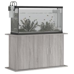 Akvaariumi alus vidaXL, hall, 101x41x58 cm hind ja info | Akvaariumid ja seadmed | kaup24.ee