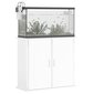 Akvaariumi alus vidaXL, valge, 81x36x73 cm hind ja info | Akvaariumid ja seadmed | kaup24.ee