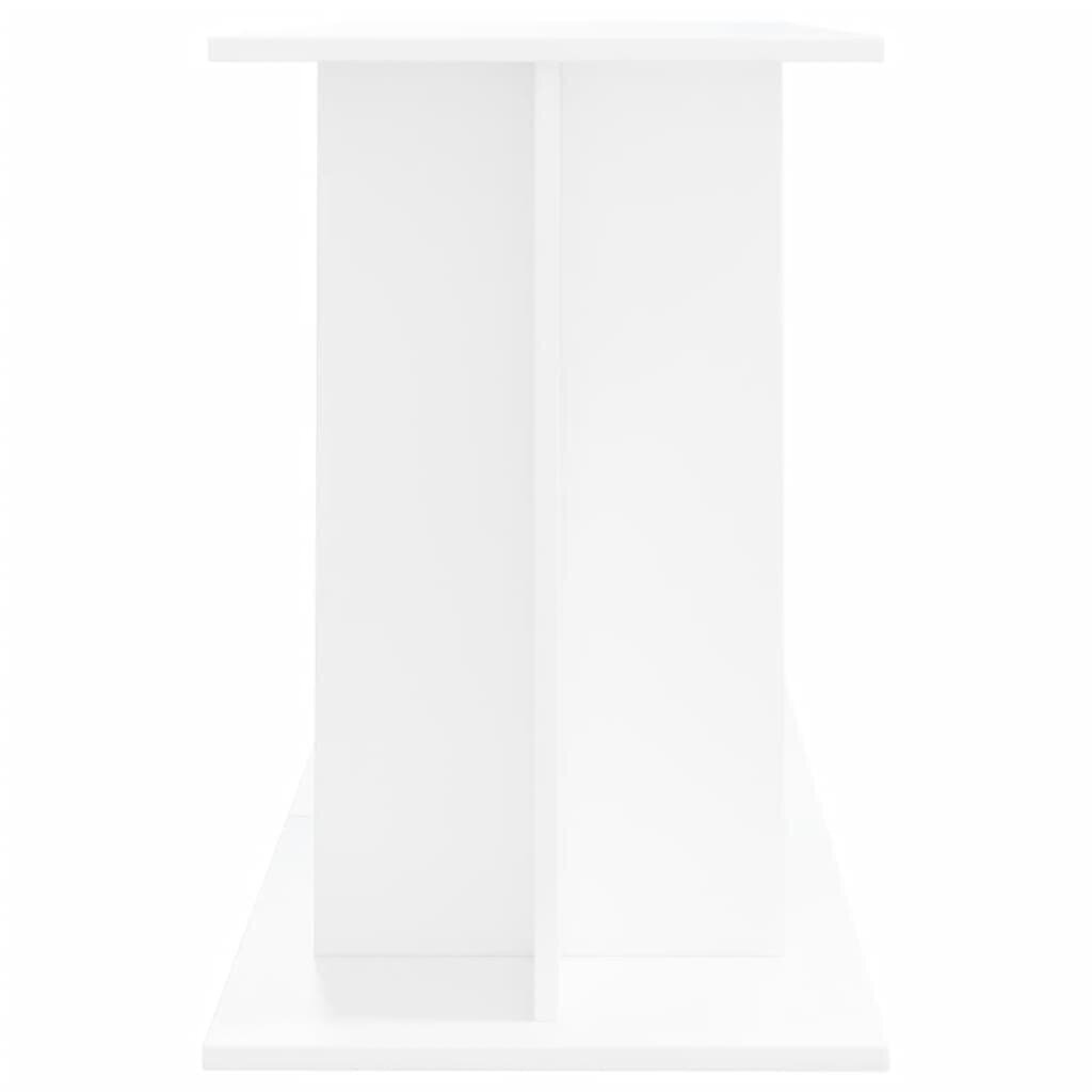 Akvaariumi alus vidaXL, valge, 120x40x60 cm цена и информация | Akvaariumid ja seadmed | kaup24.ee
