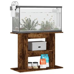 Akvaariumi alus vidaXL, pruun, 80x35x60 cm цена и информация | Аквариумы и оборудование | kaup24.ee