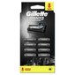 Raseerimispead meestele Gillette Mach3 Charcoal, 8 tk. цена и информация | Raseerimisvahendid | kaup24.ee