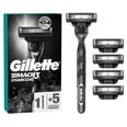 Raseerimispead Gillette Mach3 Charcoal 5tk + käepide